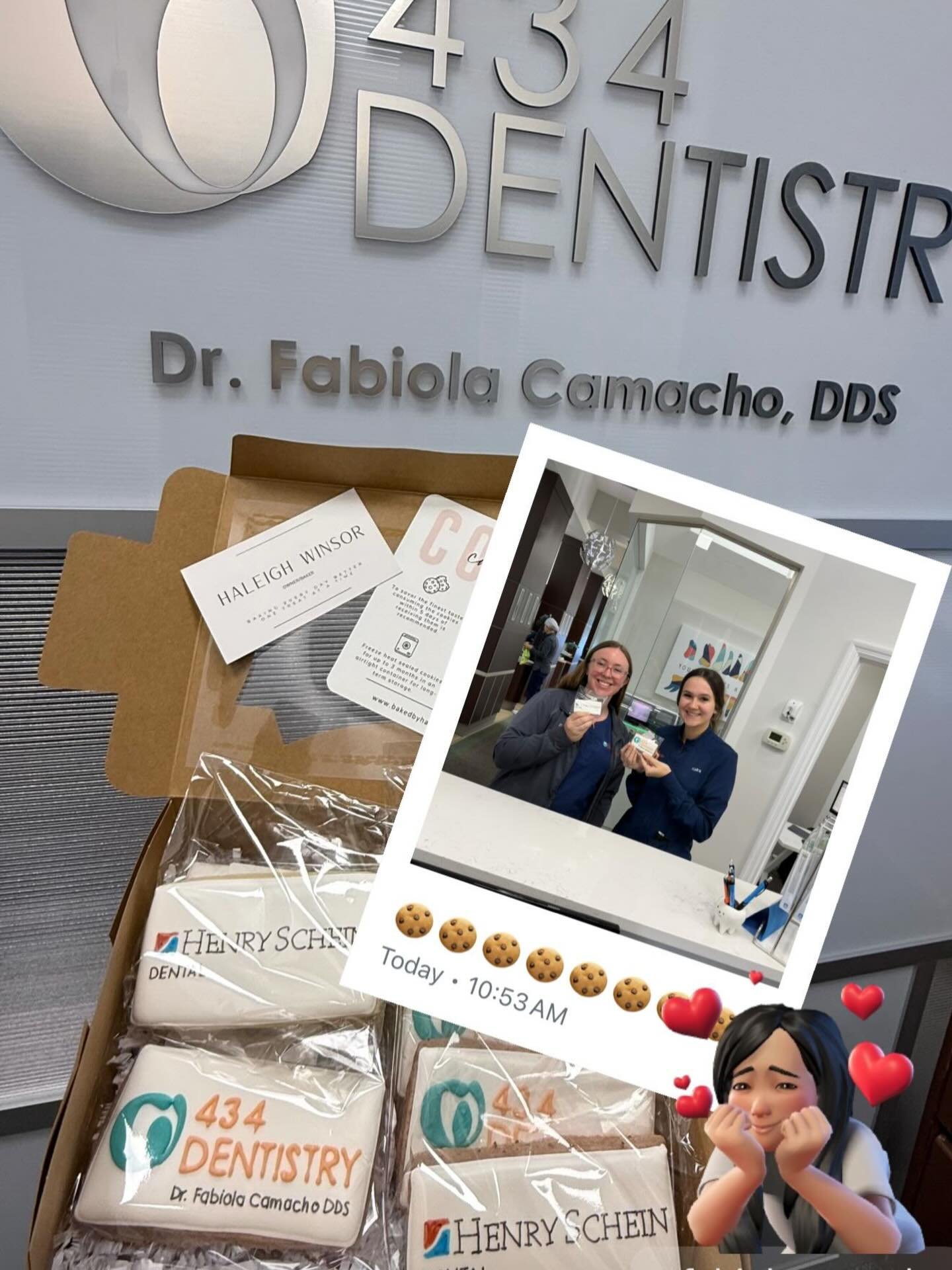 434 Dentistry office and a team moment